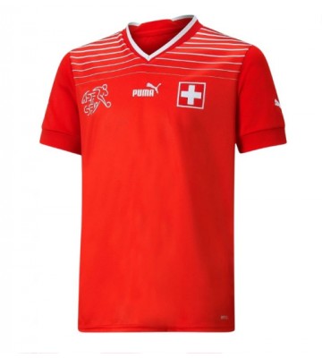Sveits Hjemmedrakt VM 2022 Kortermet